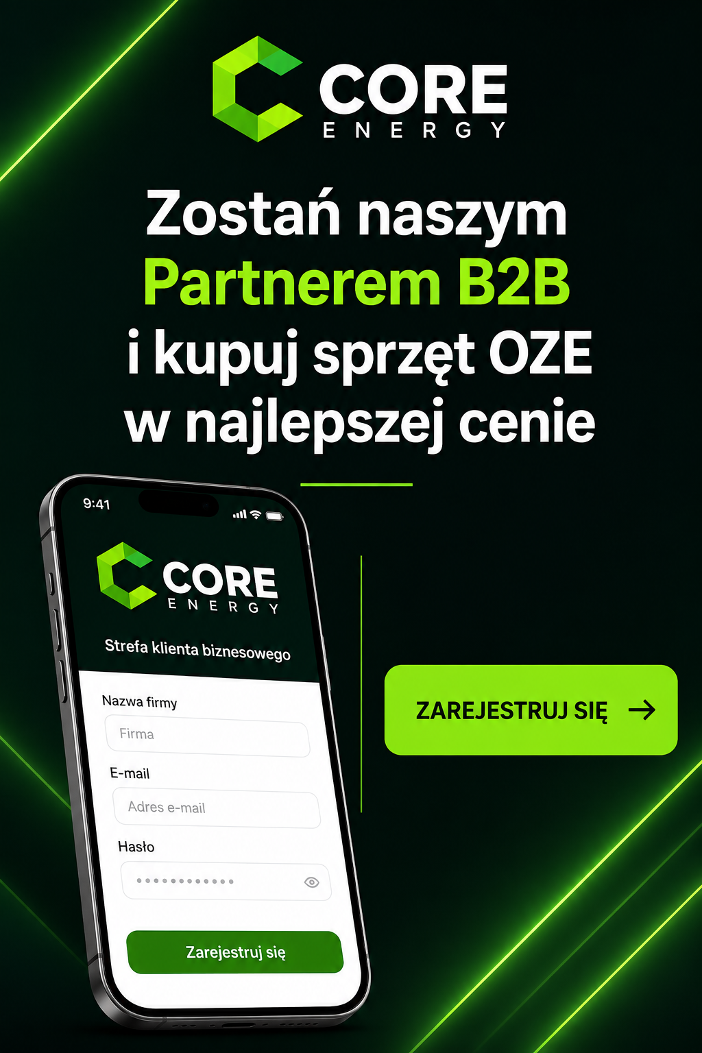Platforma B2B Core Energy